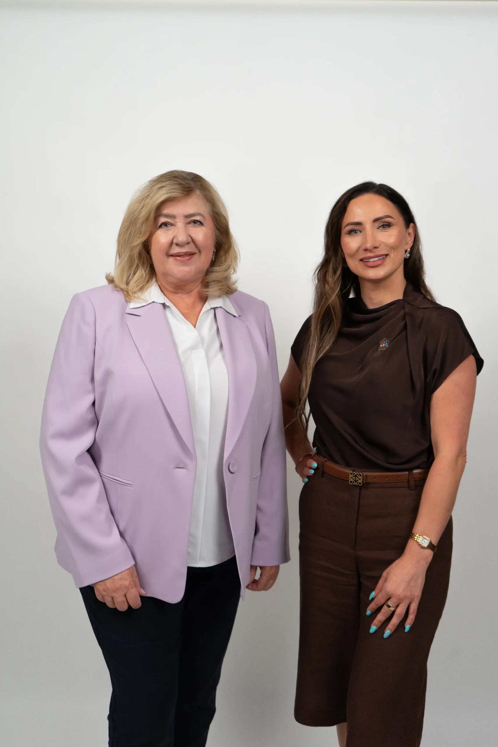 Yelena Obutkova and Alina Mukhopadhyay of MISI Community Solutions